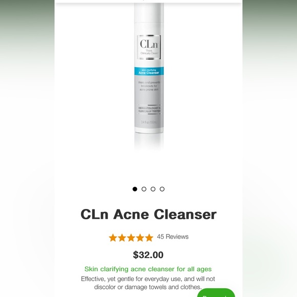 CLn Acne Cleanser - Picture 2 of 3